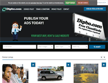 Tablet Screenshot of dipbo.com